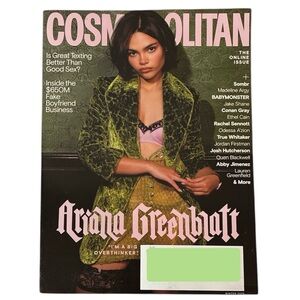 Cosmopolitan Magazine Winter 2025 Ariana Greenblatt Fake Boyfriend Business